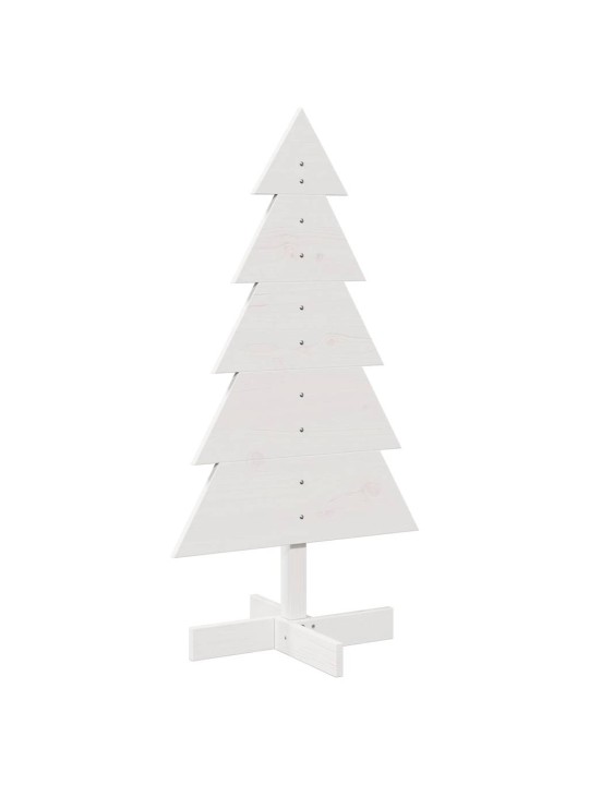 PUIDUST JÕULUPUU KAUNISTUSEKS, VALGE, 100 CM, MÄNNIPUIT