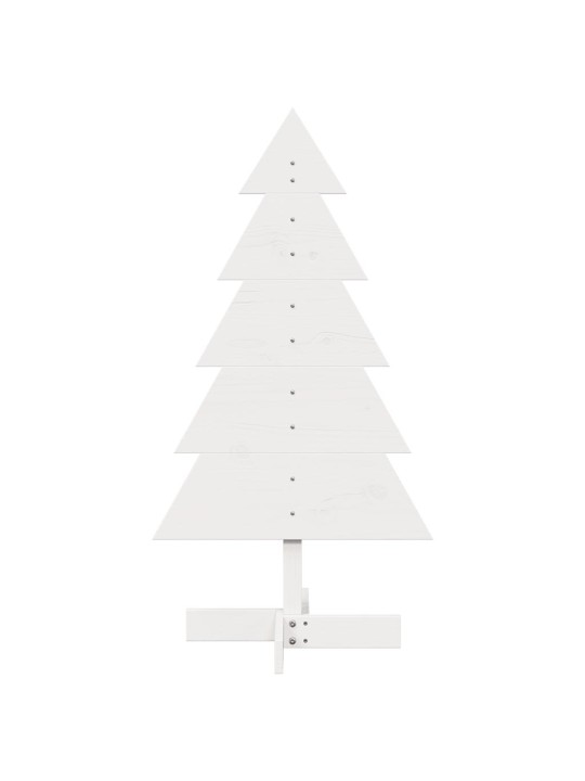 PUIDUST JÕULUPUU KAUNISTUSEKS, VALGE, 100 CM, MÄNNIPUIT