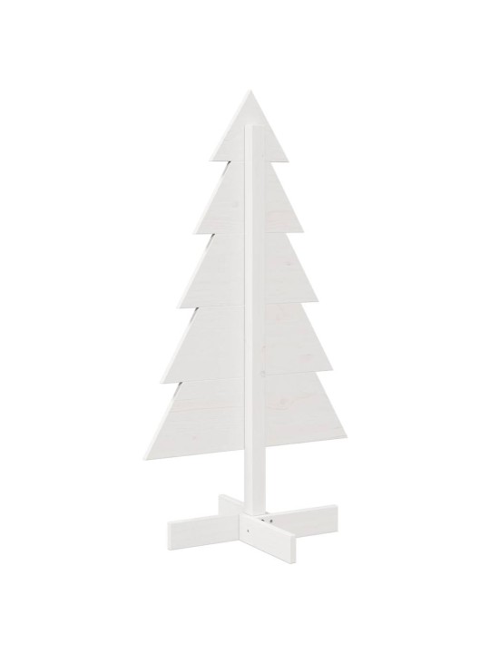 PUIDUST JÕULUPUU KAUNISTUSEKS, VALGE, 100 CM, MÄNNIPUIT