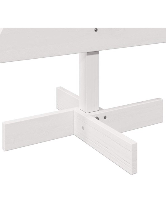PUIDUST JÕULUPUU KAUNISTUSEKS, VALGE, 100 CM, MÄNNIPUIT
