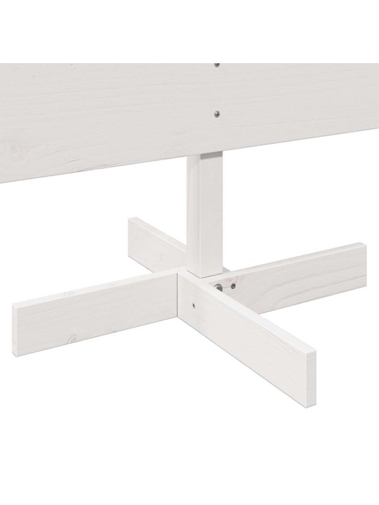 PUIDUST JÕULUPUU KAUNISTUSEKS, VALGE, 150 CM, MÄNNIPUIT