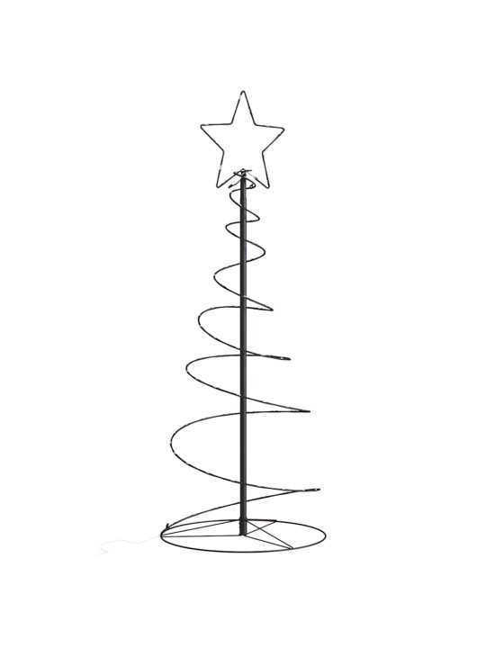 LED JÕULUPUU 80 LED-I SOE VALGE 120 CM