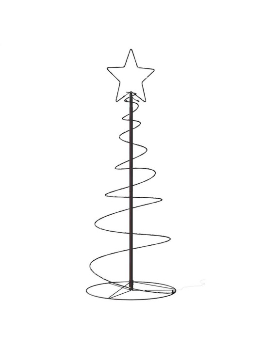 LED JÕULUPUU 80 LED-I SOE VALGE 120 CM