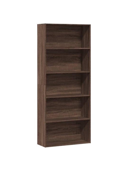 RAAMATUKAPP PRUUN TAMM 80X30X189 CM TEHISPUIT