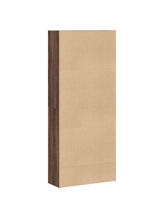 RAAMATUKAPP PRUUN TAMM 80X30X189 CM TEHISPUIT