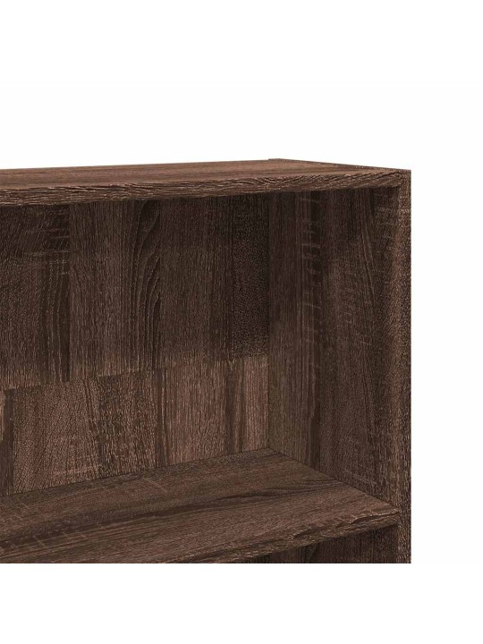 RAAMATUKAPP PRUUN TAMM 80X30X189 CM TEHISPUIT