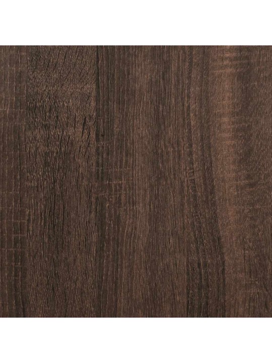 RAAMATUKAPP PRUUN TAMM 80X30X189 CM TEHISPUIT