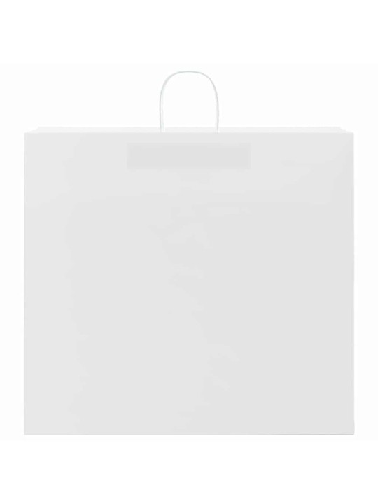 PABERKOTID, 50 TK, KÄEPIDEMETEGA, VALGE, 54X15X49 CM