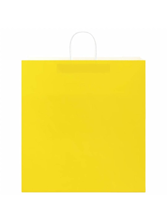 PABERKOTID, 50 TK, KÄEPIDEMETEGA, KOLLANE, 45X17X48 CM