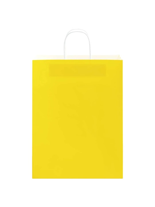PABERKOTID, 250 TK, KÄEPIDEMETEGA, KOLLANE, 32X12X42 CM