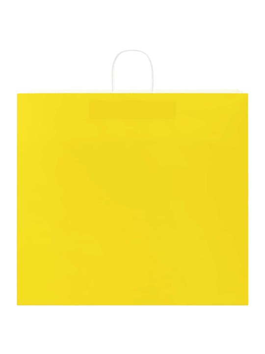 PABERKOTID, 250 TK, KÄEPIDEMETEGA, KOLLANE, 54X15X49 CM