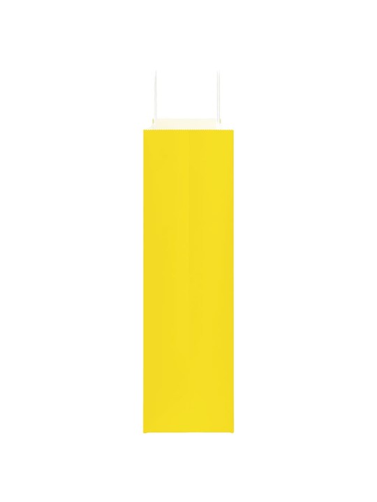PABERKOTID, 250 TK, KÄEPIDEMETEGA, KOLLANE, 54X15X49 CM