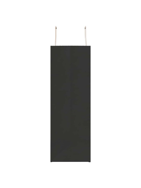 PABERKOTID, 250 TK, KÄEPIDEMETEGA, MUST, 45X17X48 CM