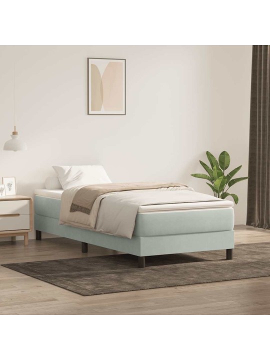 BOX VEDRUVOODI ILMA MADRATSITA HELEHALL 80X210 CM SAMET