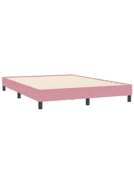 BOX VEDRUVOODI ILMA MADRATSITA ROOSA 140X210 CM SAMET