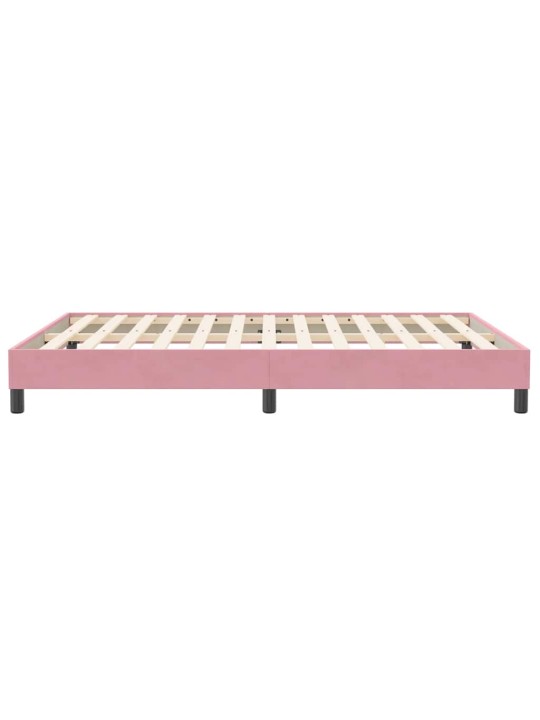 BOX VEDRUVOODI ILMA MADRATSITA ROOSA 140X210 CM SAMET