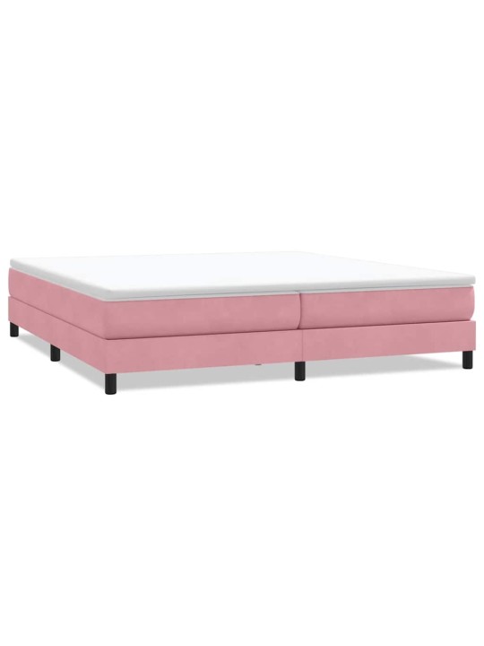 BOX VEDRUVOODI ILMA MADRATSITA ROOSA 200X210 CM SAMET