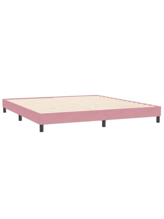 BOX VEDRUVOODI ILMA MADRATSITA ROOSA 200X210 CM SAMET
