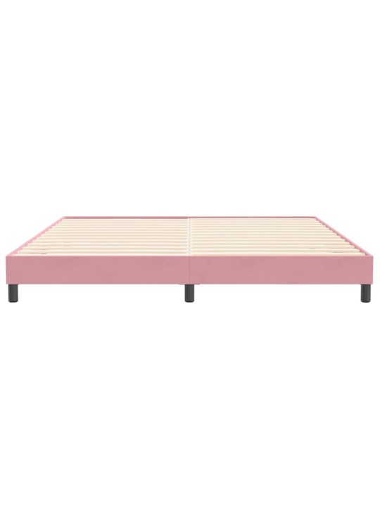 BOX VEDRUVOODI ILMA MADRATSITA ROOSA 200X210 CM SAMET