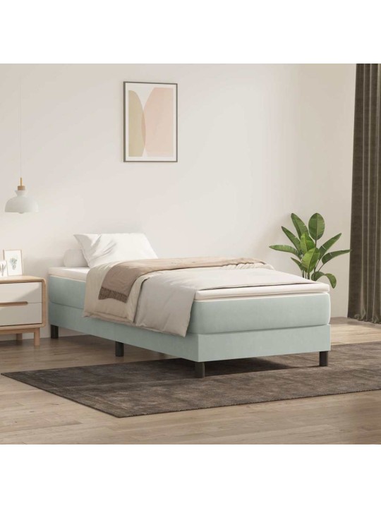 BOX VEDRUVOODI ILMA MADRATSITA HELEHALL 80X220 CM SAMET