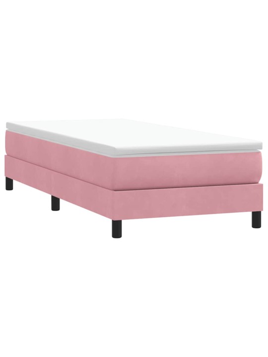 BOX VEDRUVOODI ILMA MADRATSITA ROOSA 100X220 CM SAMET