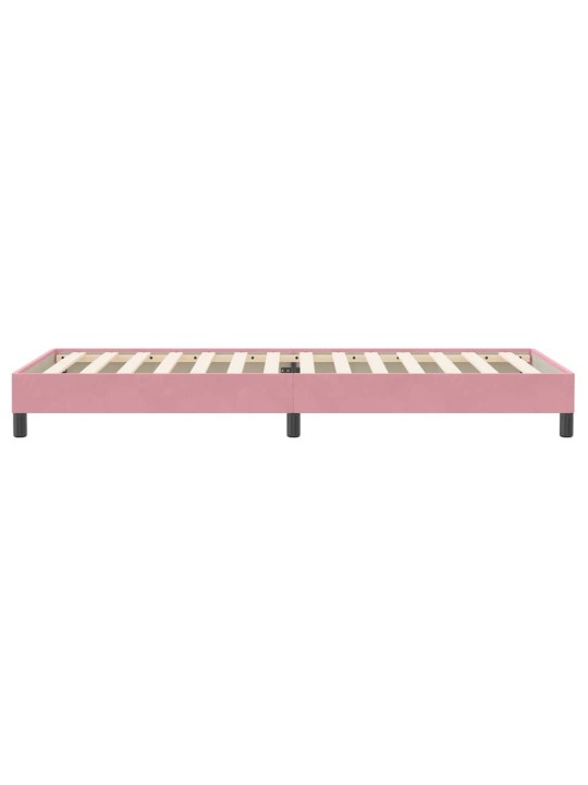 BOX VEDRUVOODI ILMA MADRATSITA ROOSA 100X220 CM SAMET
