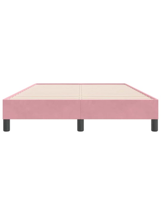 BOX VEDRUVOODI ILMA MADRATSITA ROOSA 120X220 CM SAMET