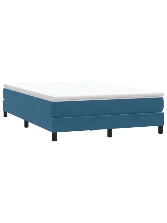 BOX VEDRUVOODI ILMA MADRATSITA TUMESININE 140X220 CM SAMET