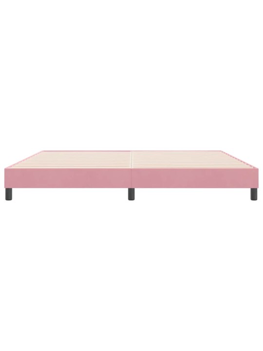 BOX VEDRUVOODI ILMA MADRATSITA ROOSA 180X220 CM SAMET