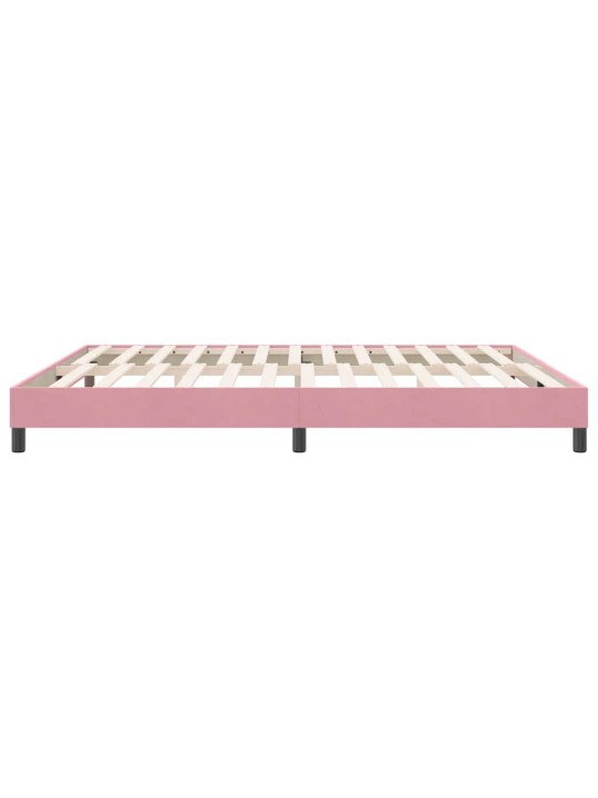 BOX VEDRUVOODI ILMA MADRATSITA ROOSA 180X220 CM SAMET