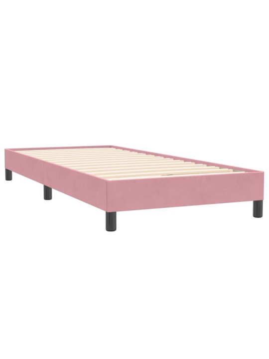 BOX VEDRUVOODI MADRATSIGA ROOSA 100X220 CM SAMET