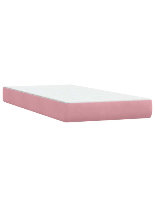 BOX VEDRUVOODI MADRATSIGA ROOSA 100X220 CM SAMET