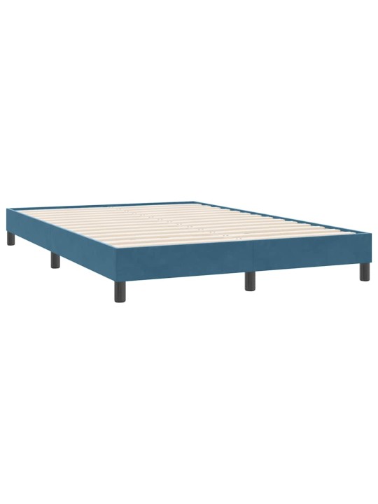 BOX VEDRUVOODI MADRATSIGA TUMESININE 140X220 CM SAMET