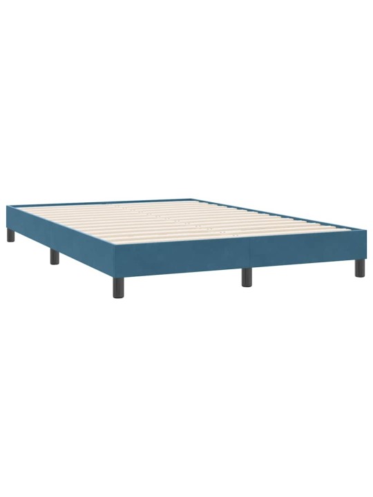 BOX VEDRUVOODI MADRATSIGA TUMESININE 140X220 CM SAMET