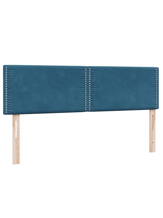 BOX VEDRUVOODI MADRATSIGA TUMESININE 140X220 CM SAMET