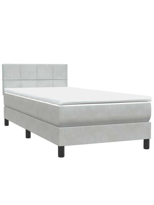 BOX VEDRUVOODI MADRATSIGA HELEHALL 80X220 CM SAMET