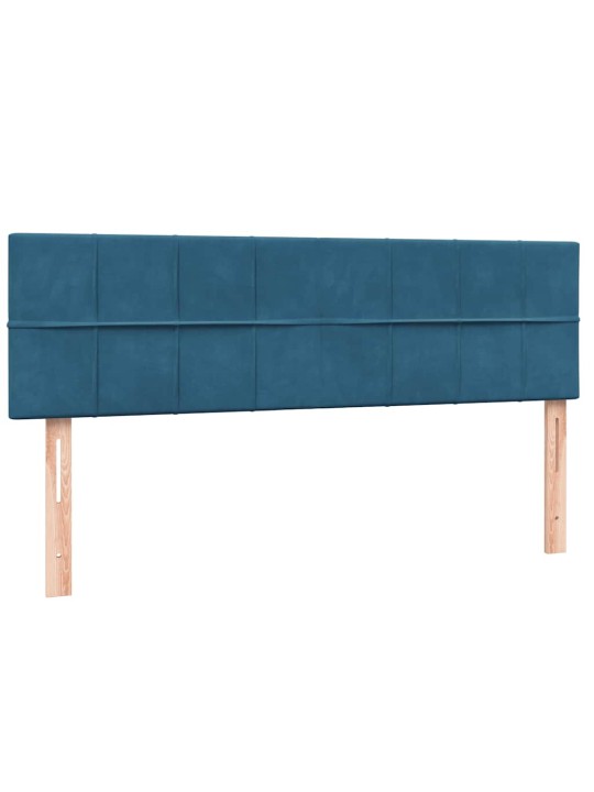 BOX VEDRUVOODI MADRATSIGA TUMESININE 140X220 CM SAMET