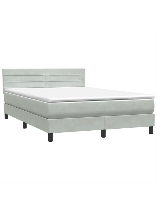 BOX VEDRUVOODI MADRATSIGA HELEHALL 140X220 CM SAMET