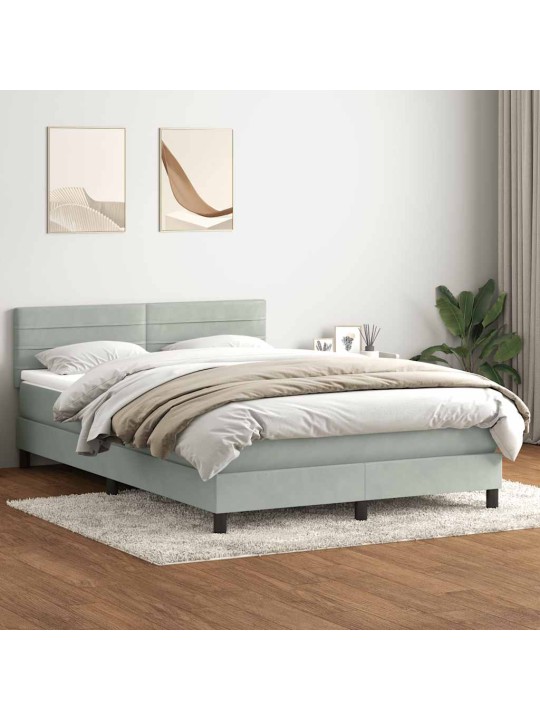 BOX VEDRUVOODI MADRATSIGA HELEHALL 140X220 CM SAMET