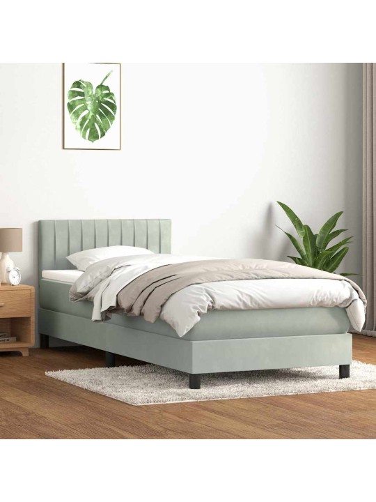 BOX VEDRUVOODI MADRATSIGA HELEHALL 90X220 CM SAMET