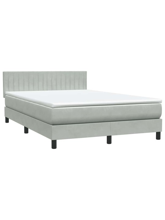 BOX VEDRUVOODI MADRATSIGA HELEHALL 140X220 CM SAMET