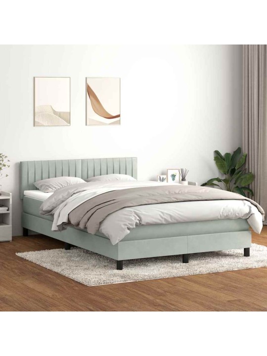 BOX VEDRUVOODI MADRATSIGA HELEHALL 140X220 CM SAMET
