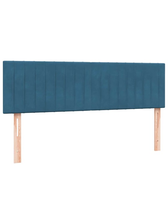 BOX VEDRUVOODI MADRATSIGA TUMESININE 140X220 CM SAMET