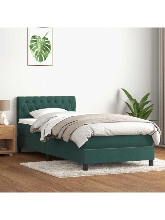 BOX VEDRUVOODI MADRATSIGA TUMEROHELINE 90X220 CM VELVET