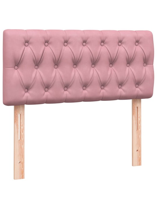BOX VEDRUVOODI MADRATSIGA ROOSA 100X220 CM SAMET