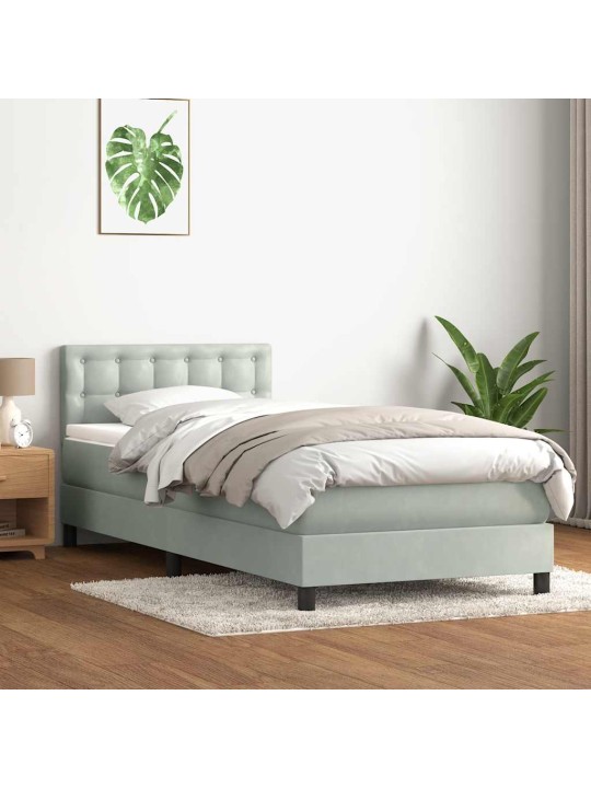 BOX VEDRUVOODI MADRATSIGA HELEHALL 90X220 CM SAMET
