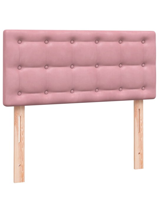 BOX VEDRUVOODI MADRATSIGA ROOSA 100X220 CM SAMET