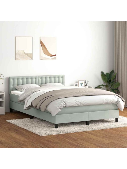 BOX VEDRUVOODI MADRATSIGA HELEHALL 140X220 CM SAMET