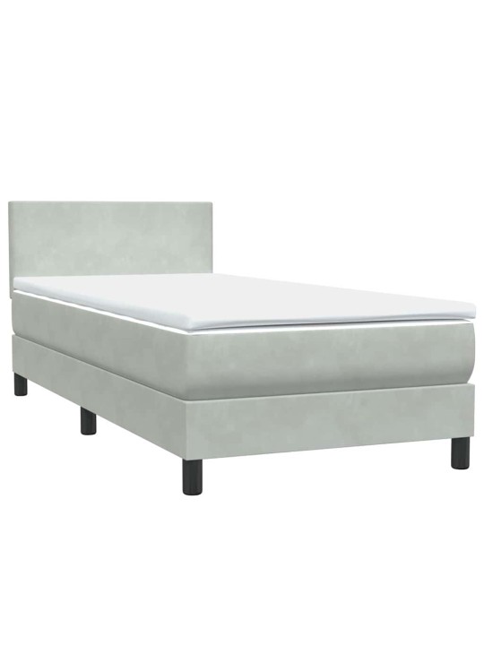 BOX VEDRUVOODI MADRATSIGA HELEHALL 80X220 CM SAMET