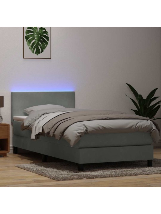 BOX VEDRUVOODI MADRATSIGA HELEHALL 90X220 CM SAMET